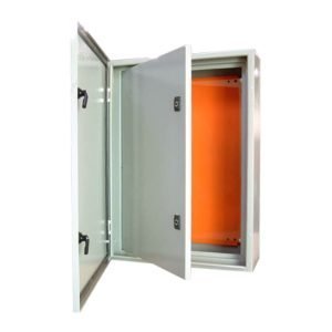 Gabinete metálico IP65, 2 puerta, 700x500x200mm